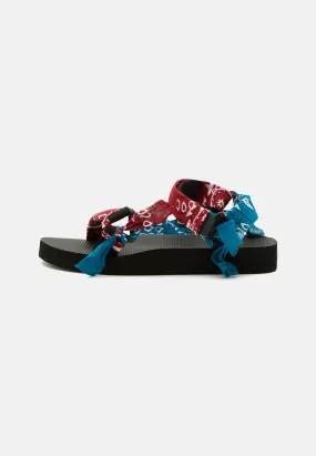 AL Trekky Bandana Sandal in Bigout Burgundy