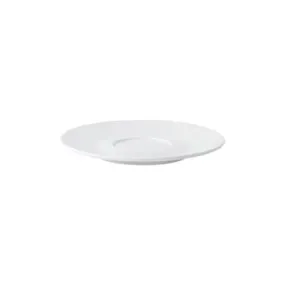 Anton Black 6" Saucer, White  6 /Case