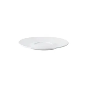 Anton Black 7" Saucer, White  6 /Case