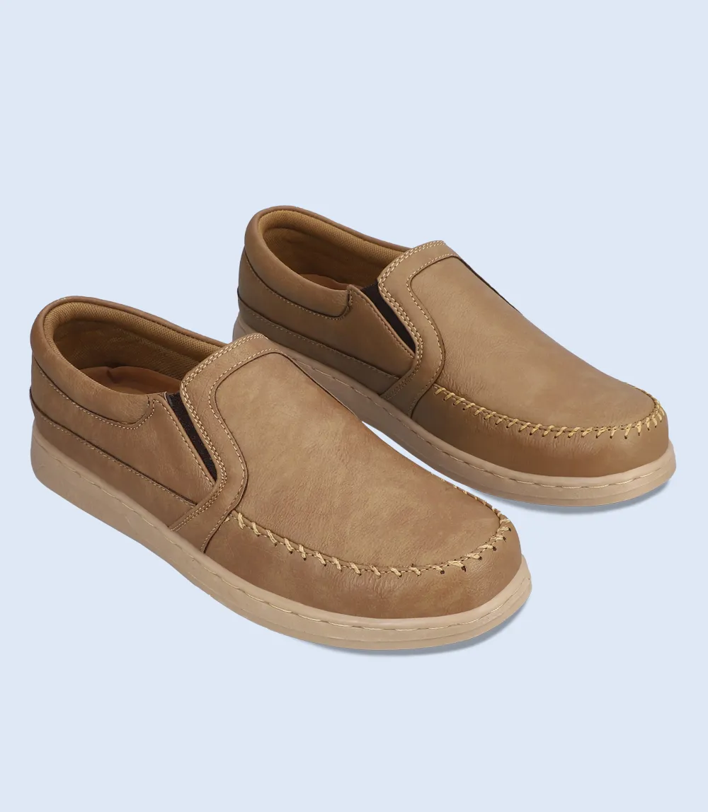 BM6698-BEIGE-Men Lifestyle Shoes