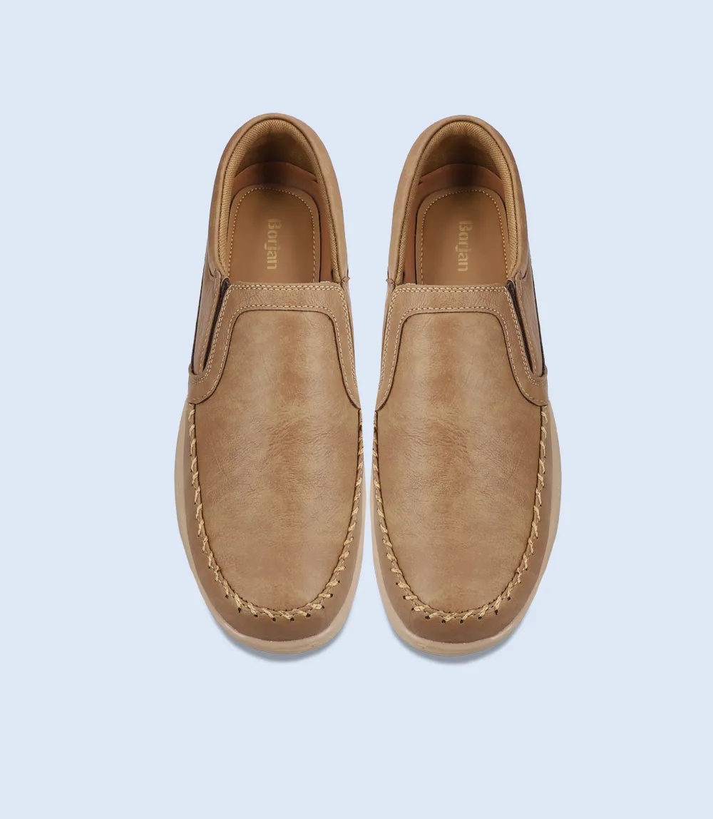 BM6698-BEIGE-Men Lifestyle Shoes