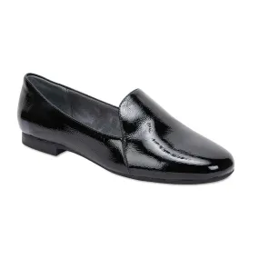 Castle Flat in Black Patent