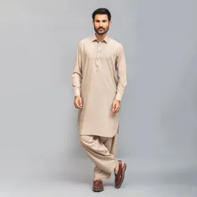 Chalk Beige Shalwar Kameez