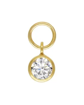 CZ Pendant W/ Extra Ring