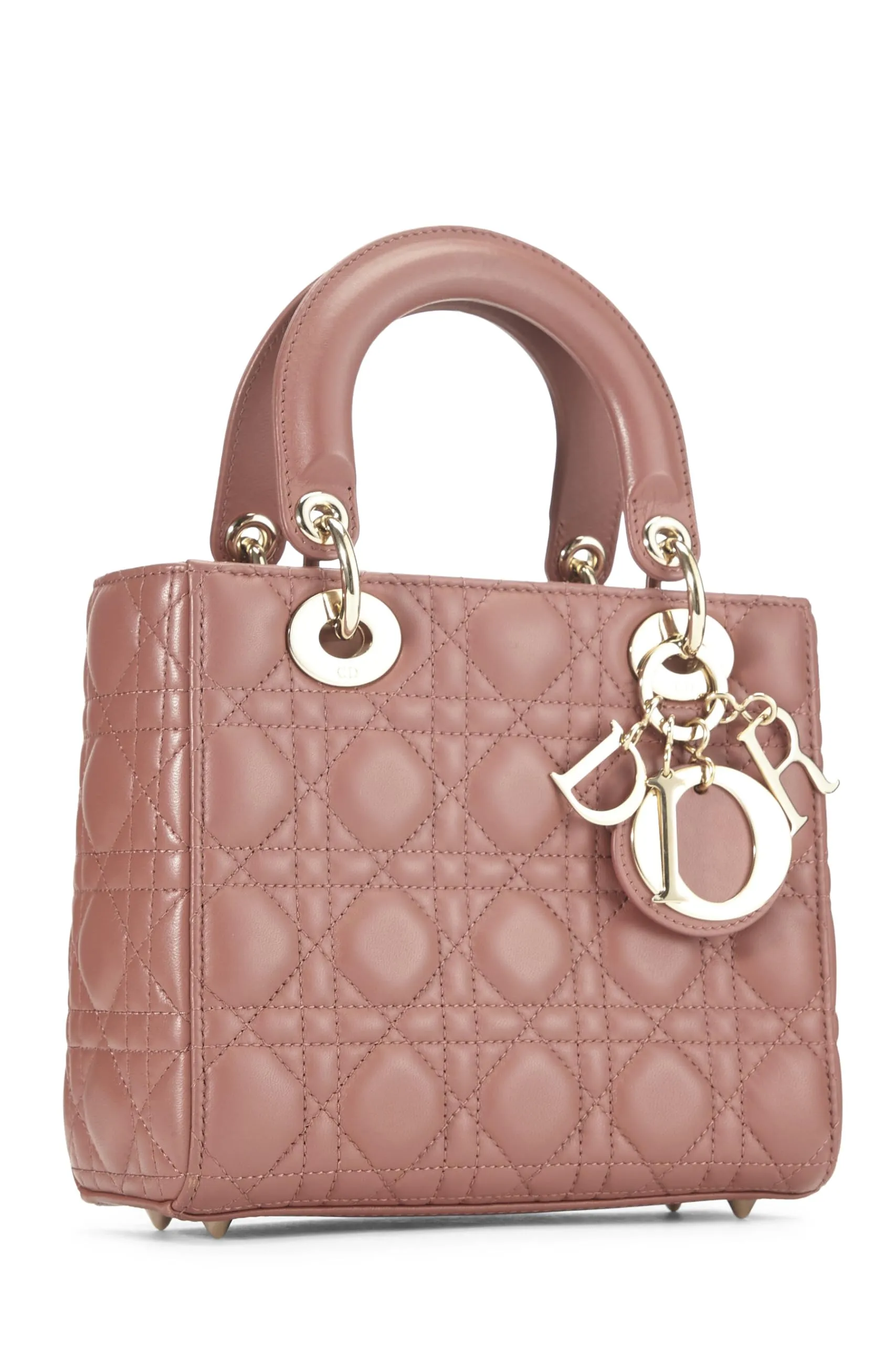 Dior,  Pink Cannage Lambskin My ABCDior Lady Dior Small, Pink