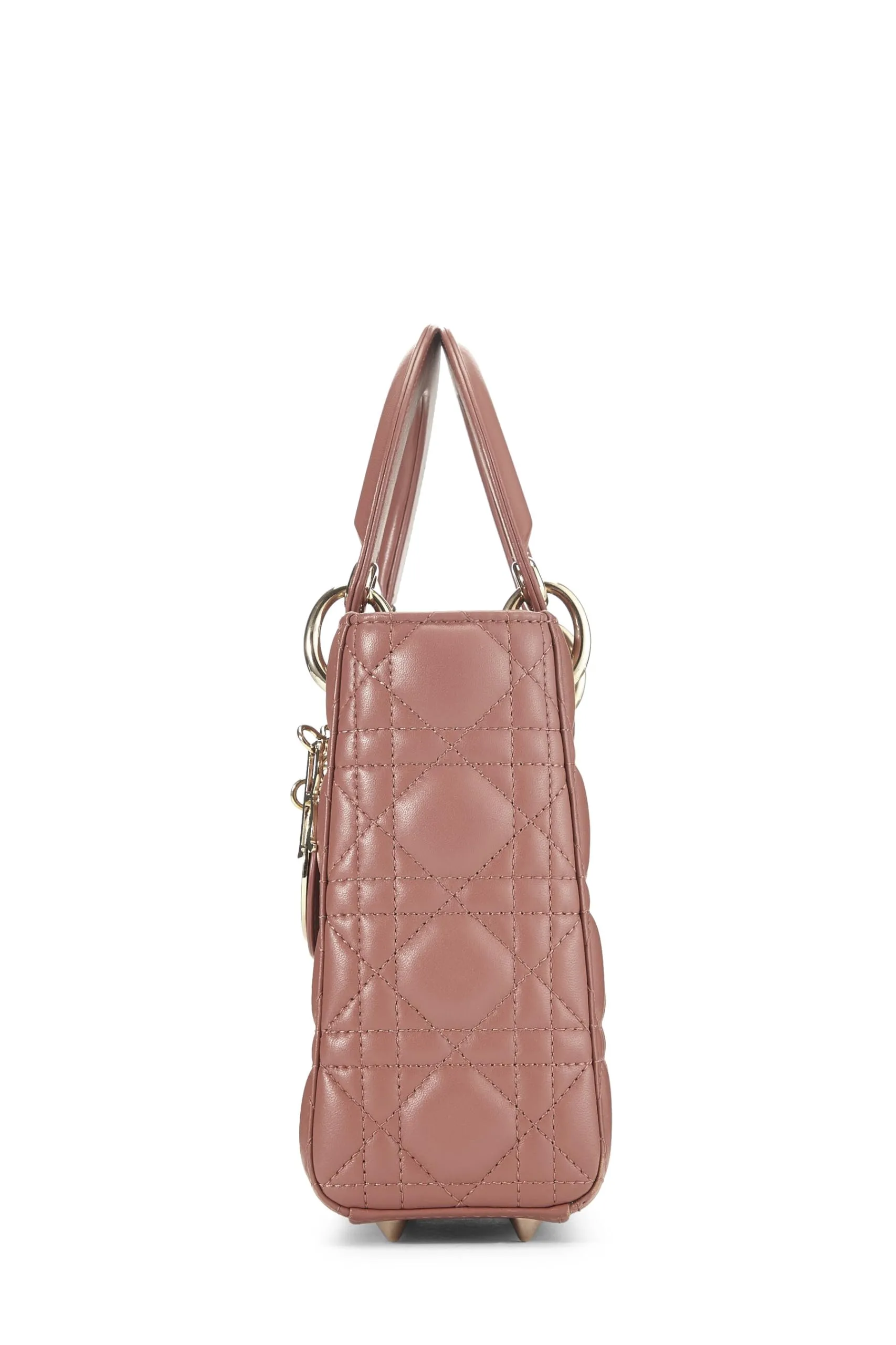 Dior,  Pink Cannage Lambskin My ABCDior Lady Dior Small, Pink