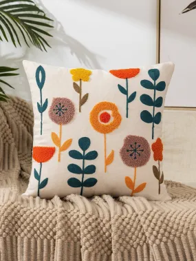 Embroidery Cushion, Floral Love