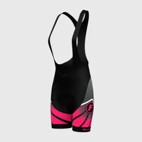 Fdx Signature Pink Women's & Girl's Padded Summer Cycling Bib Shorts