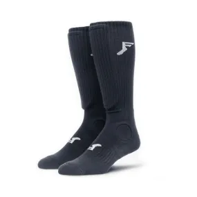 Footprint - Painkiller Shin Socks - UK8.5 - UK12 - Black