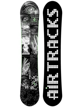 Herren Snowboard Pixel Bomb Carbon Zero Rocker Setprodukt