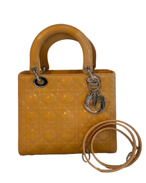 Lady Dior Bag Medium, Patent Leather