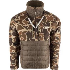 LST Guardian Flex Double Down Eqwader 1/4 Zip Jacket - Old School Camo