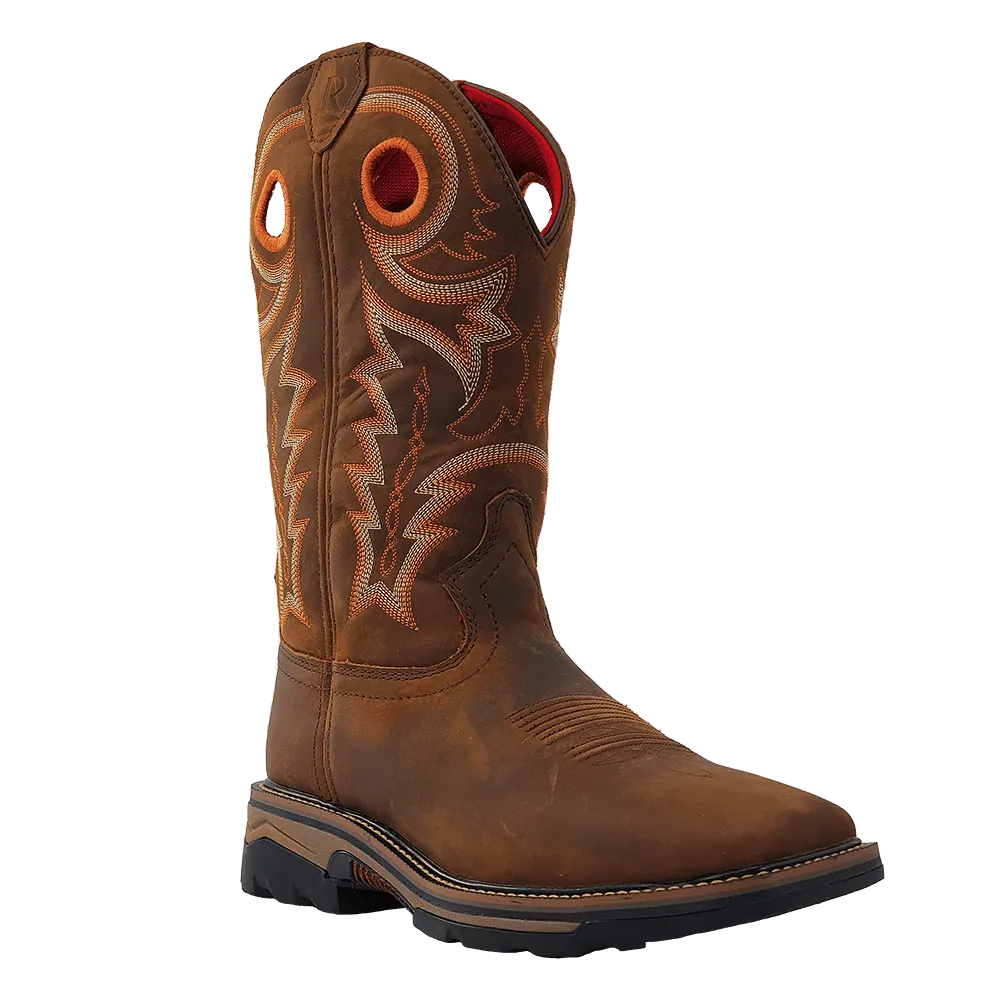 'R. Watson' Men's 12 Western EH SR Steel Toe - Hazel Bay