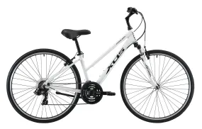 XDS Cross 200 21sp 700C Step-Through Comfort Hybrid Bike  //  Arctic White